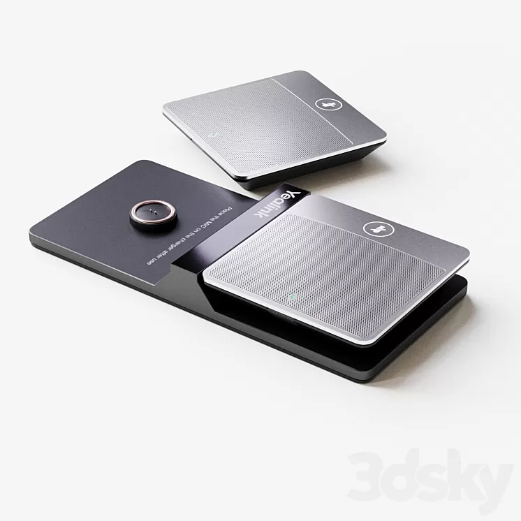 Yealink CPW90 Wireless Microphone Kit 3D Model Free