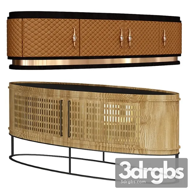 Yfos sideboard 2 3D Model Free