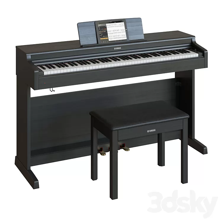 Ymaha YDP-164 3D Model