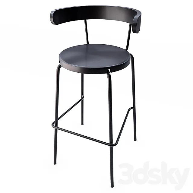 Yngvar Bar Stool 3DModel