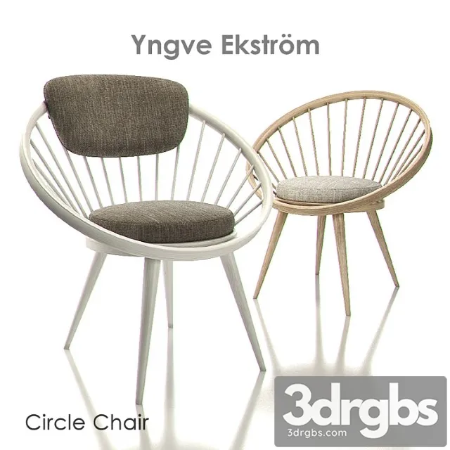 Yngve Ekstrom Circle Chairs 3D Model Free