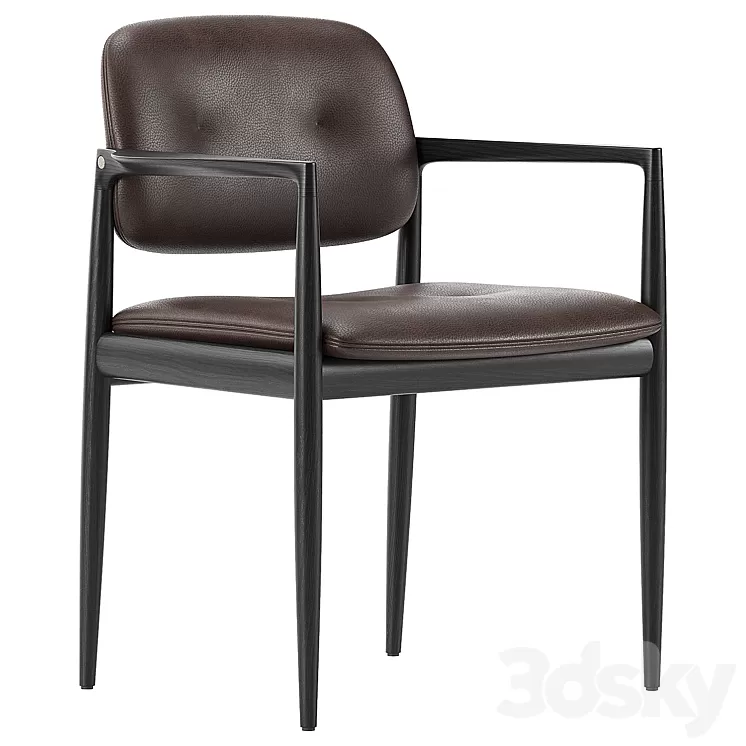 Yoko Dining Chair / Minotti 3D Model Free