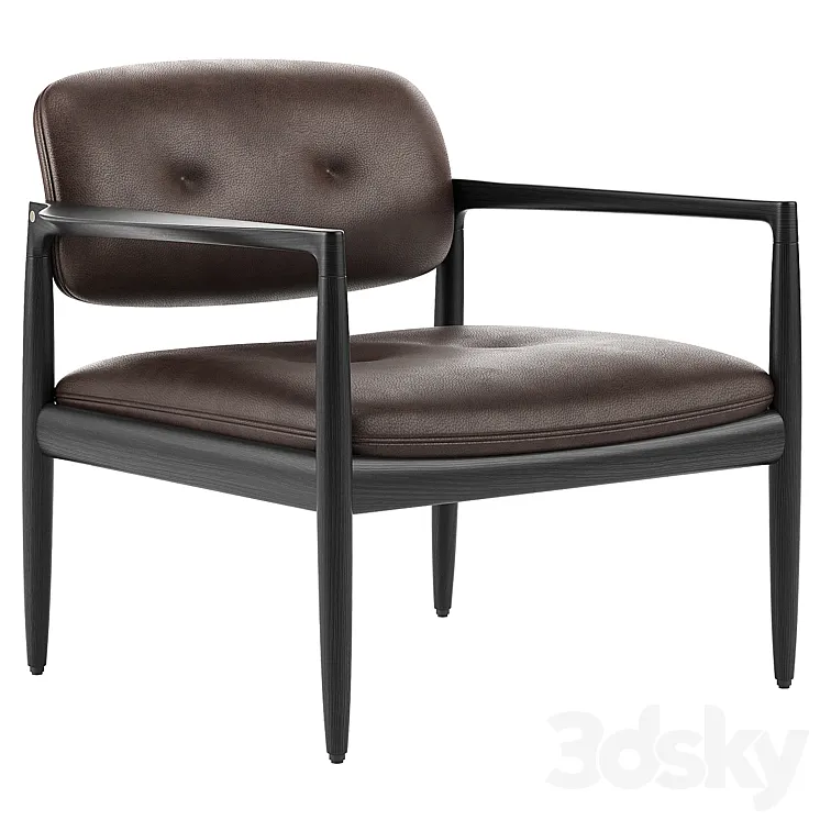 Yoko Easy Chair / Minotti 3D Model Free