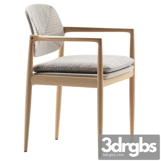 Yoko Outdoor Chair Minotti 3D Model Free