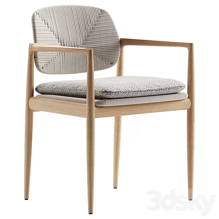 Yoko Outdoor Chair / Minotti 3D Model Free