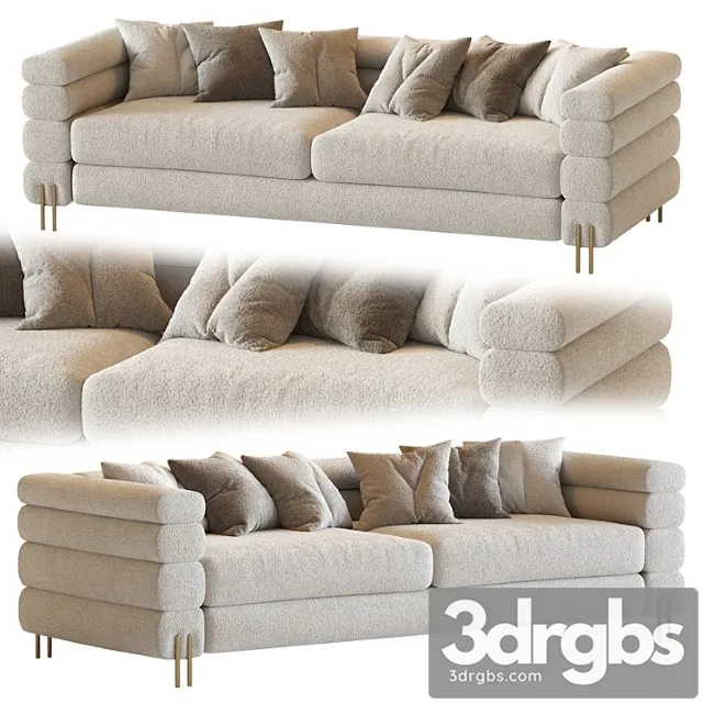 York Sofa 1 3D Model Free