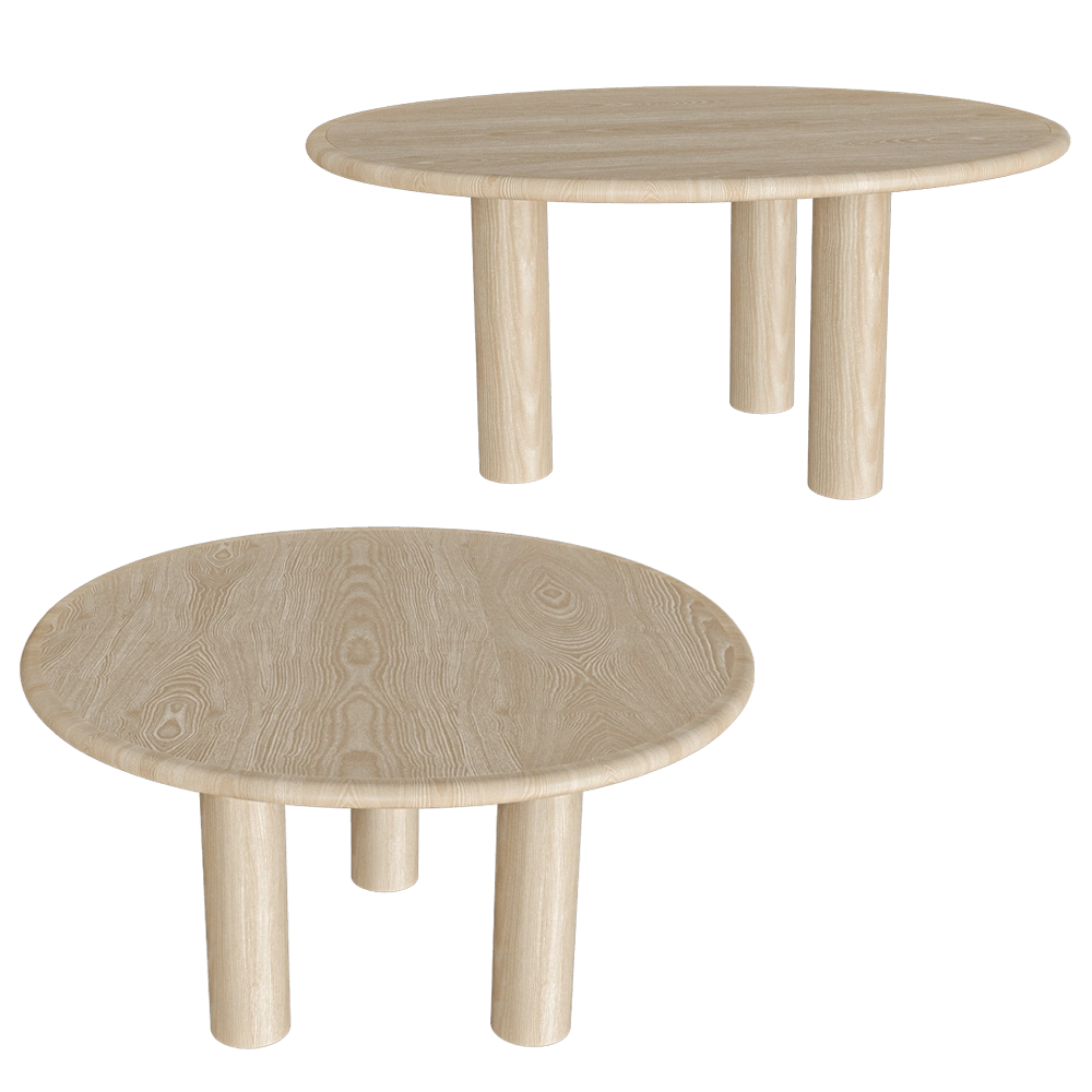 YourFoRest - Dining table The Ring 3D Model