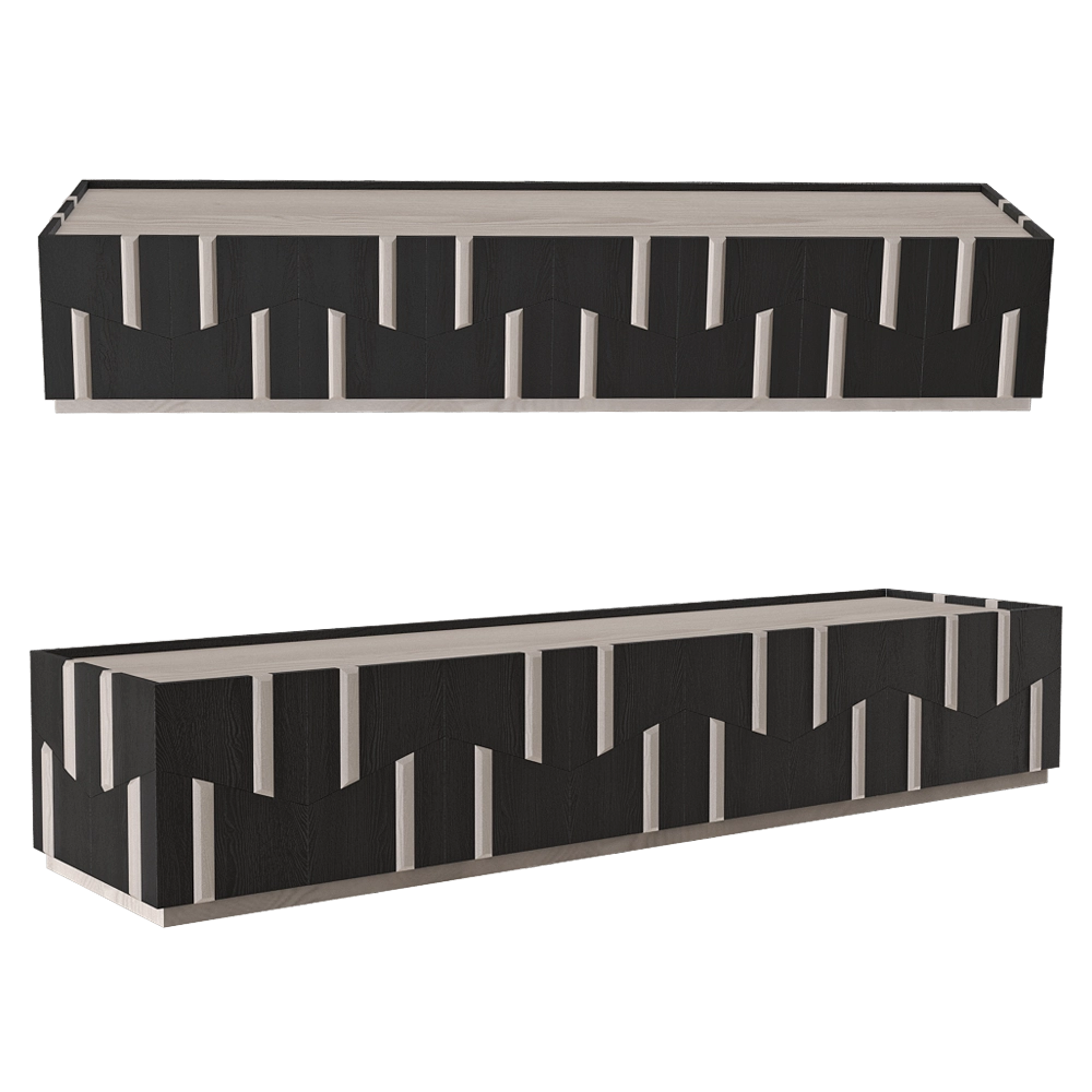 YourFoRest - TV cabinet Oblique 3D Model