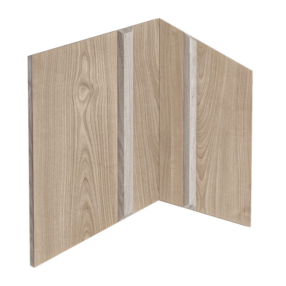 YourFoRest - Wall panel Oblique 3D Model