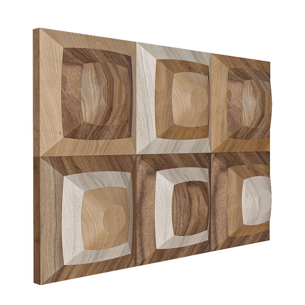 YourFoRest - Wall panel Prism 3D Model