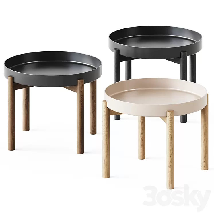 Ypperlig Coffee Table by Ikea 3D Model Free