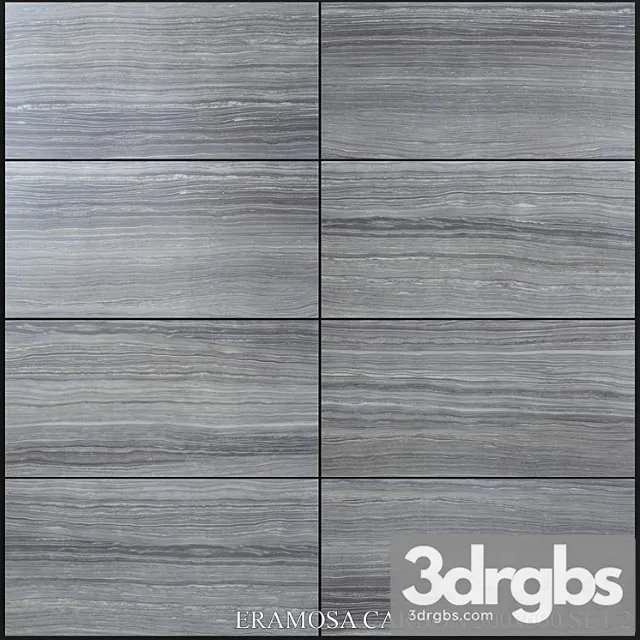 Yurtbay seramik eramosa carbon 300x600 set 2 3D Model Free