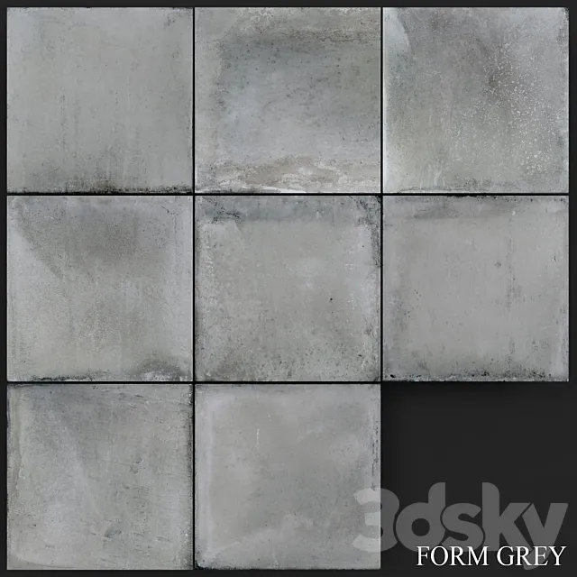Yurtbay Seramik Form Grey 3DModel