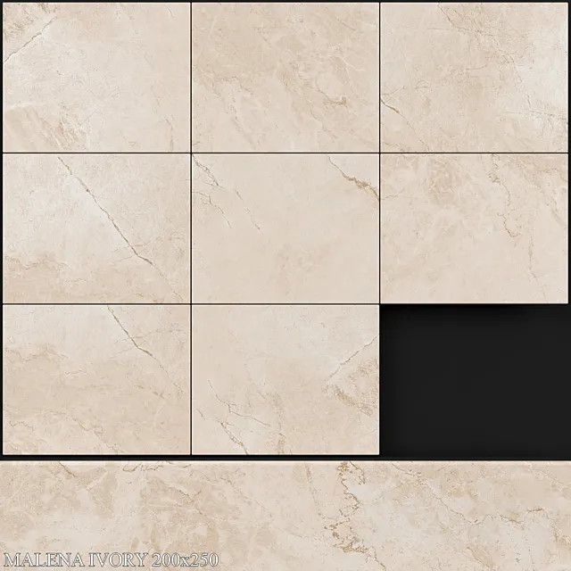 Yurtbay Seramik Malena Ivory 200×250 3D Model