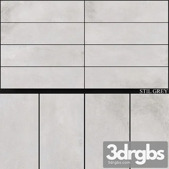 Yurtbay Seramik Stil Grey 3D Model Free