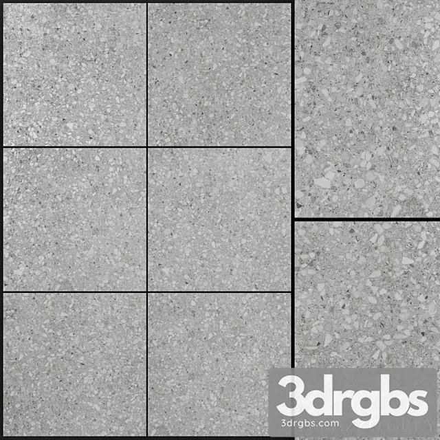 Yurtbay seramik terazzo grey 3D Model Free