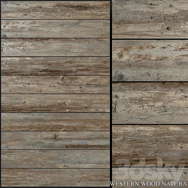 Yurtbay Seramik Western Wood Natura 3D Model