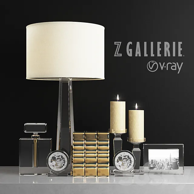 Z Gallerie Crystal clear 3D Model