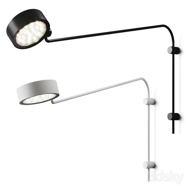 Zafferano Super O Wall Lamp 3D Model