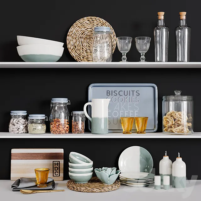 Zalato tableware 3DModel