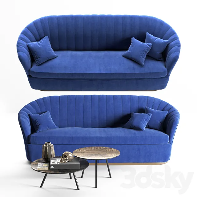 Zanaboni Miller Sofa 3DModel
