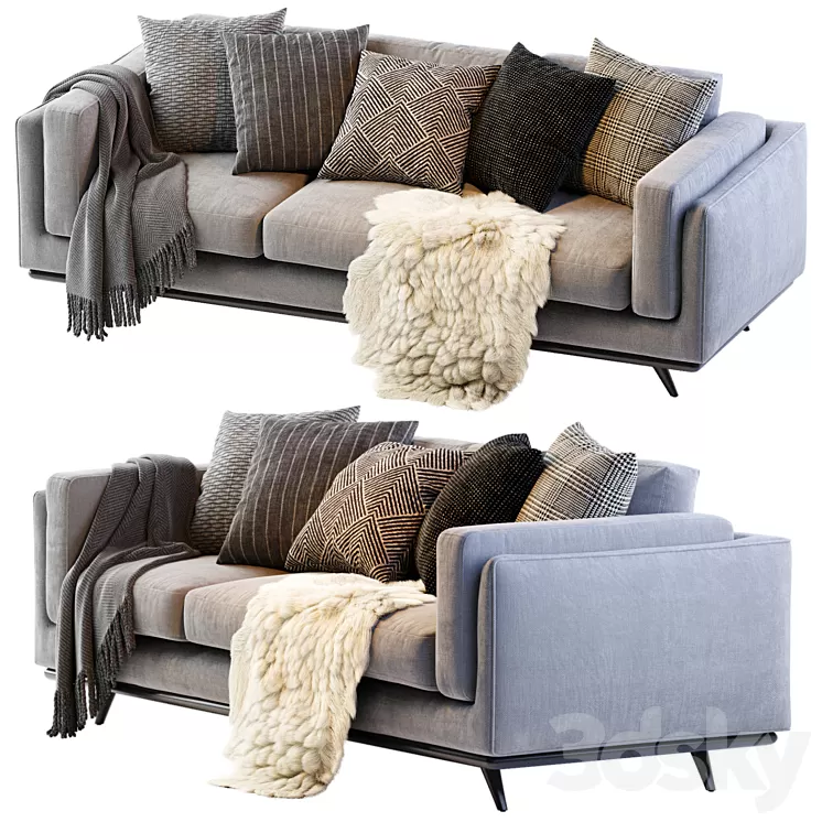 Zander sofa 3D Model