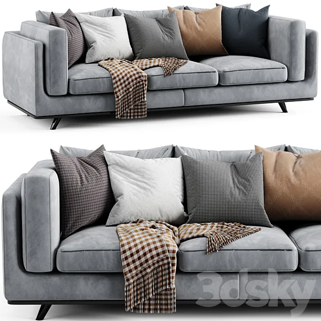 Zander sofa 3D Model