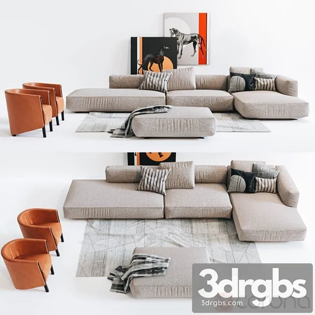 Zanotta 2 3D Model Free