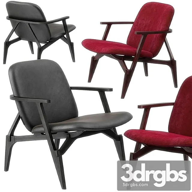 Zanotta louise armchair 3D Model Free