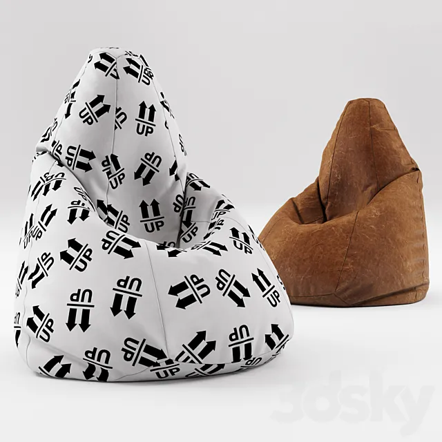 Zanotta sacco 3D Model