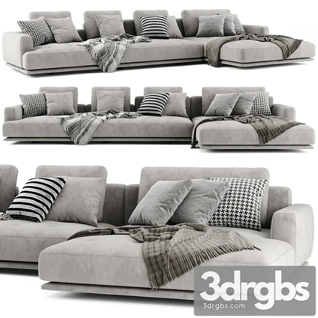 Zanotta shiki chaise longue sofa