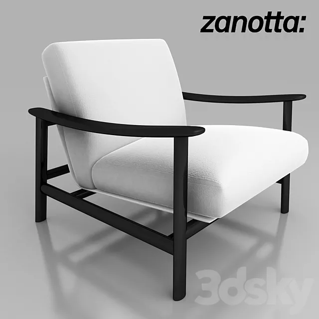 zanotta sushi armchair 3DModel