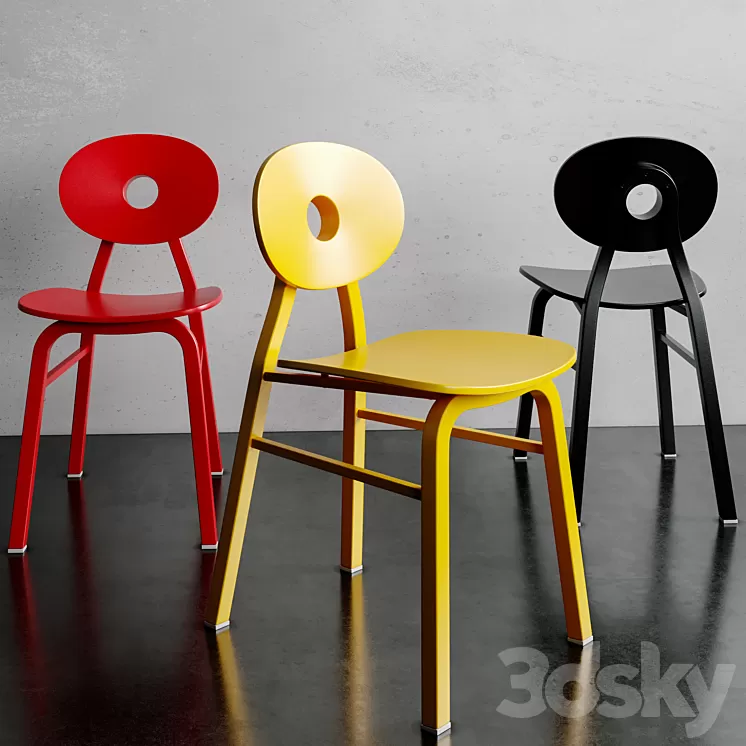 zanotta_chair 3D Model