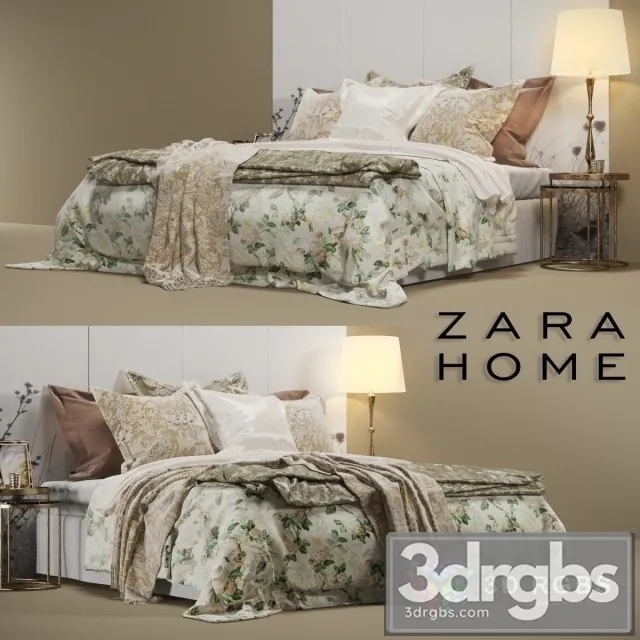 Zara Home Becken Sirene Draht Bed 3D Model Free