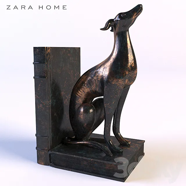 Zara Home bookends 'GREYHOUND' 3DModel