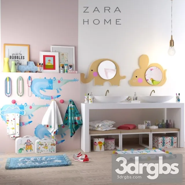 Zara Home Children 3D Model Free
