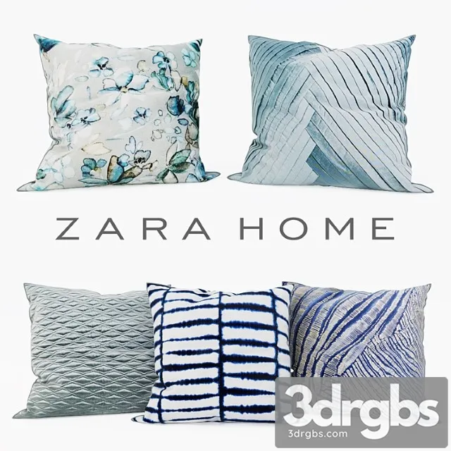 Zara home decorative set 10 3D Model Free
