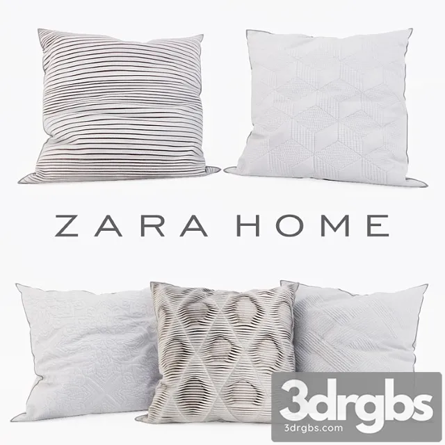Zara home decorative set 11 3D Model Free