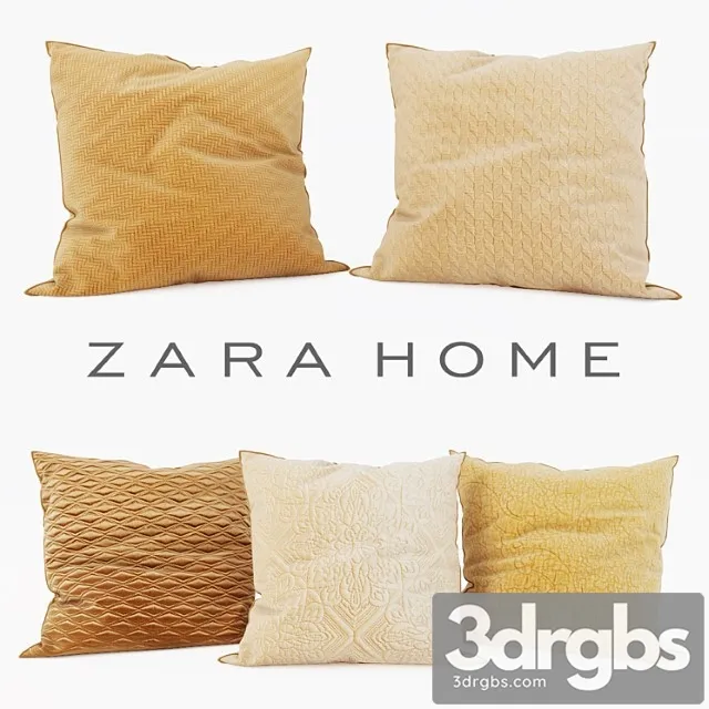 Zara home decorative set 12 3D Model Free