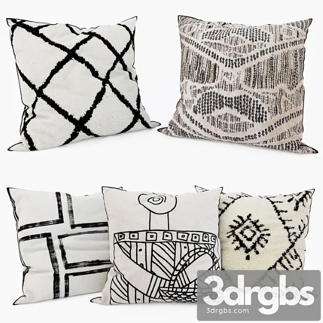 Zara home decorative set 41 3D Model Free