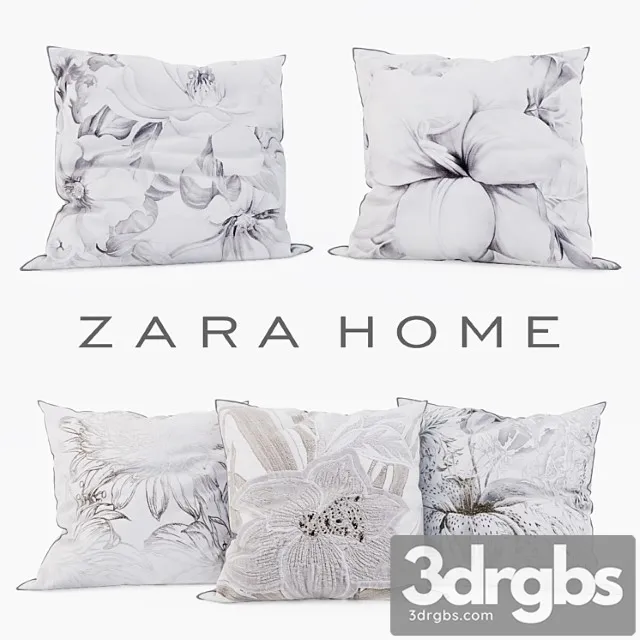 Zara home decorative set 8 3D Model Free