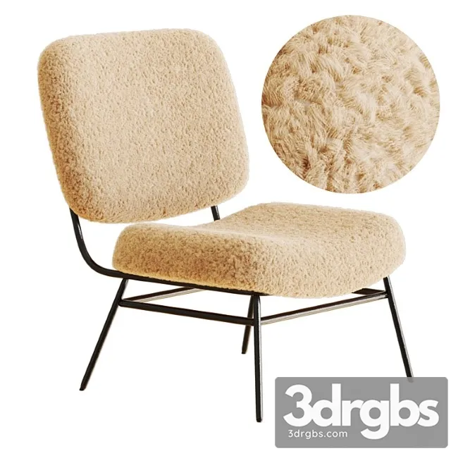 Zara home faux shearling chair