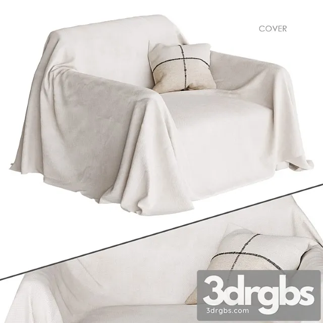 Zara Home Nakidka Na Kreslo 3D Model Free
