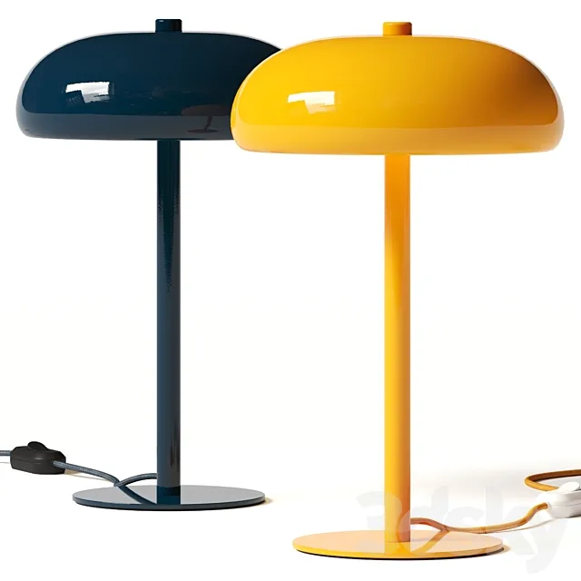 Zara Home Plain Lamp 3D Model