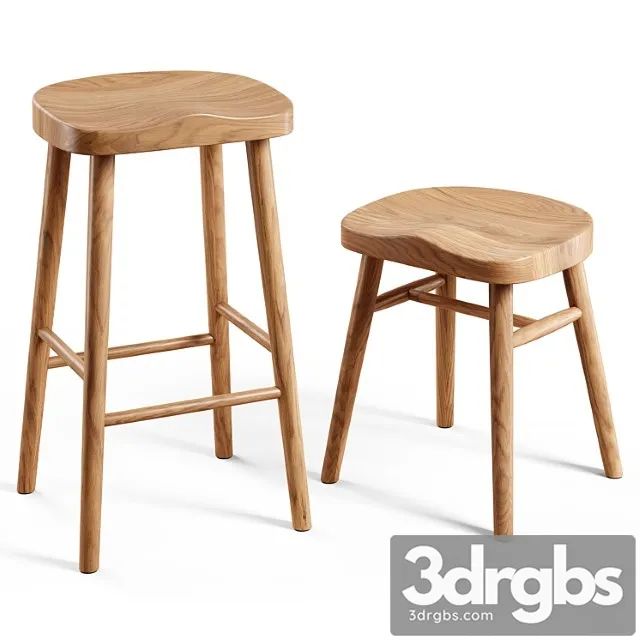 Zara home - the ash wood stool