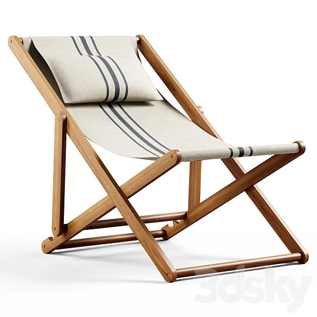 Zara Home - The folding chair 3D Model