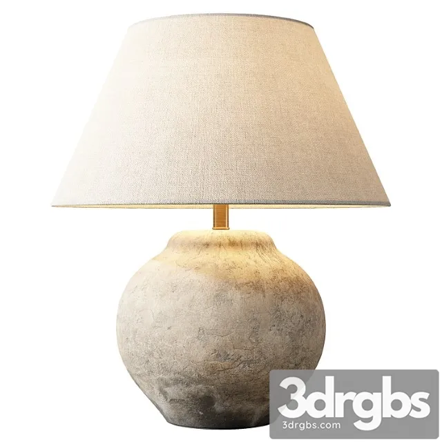 Zara Home The Lamp With Ceramic Base 3D Model Free