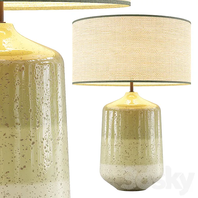 Zara Home – The lamp with ceramic base 3D Model