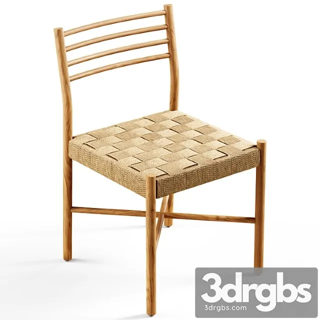 Zara home - the oak chair with wicker seat
