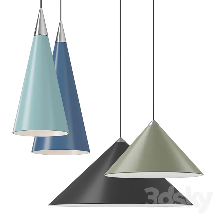 ZAVA JEENA CONO | Hanging lamp 3D Model Free